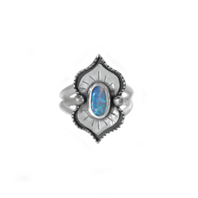 Load image into Gallery viewer, Lotus Opal Ring {sz.7.75}