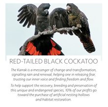 Load image into Gallery viewer, Forest Red-Tail Black Cockatoo Jewellery