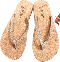Load image into Gallery viewer, Women&#39;s Cork Thongs
