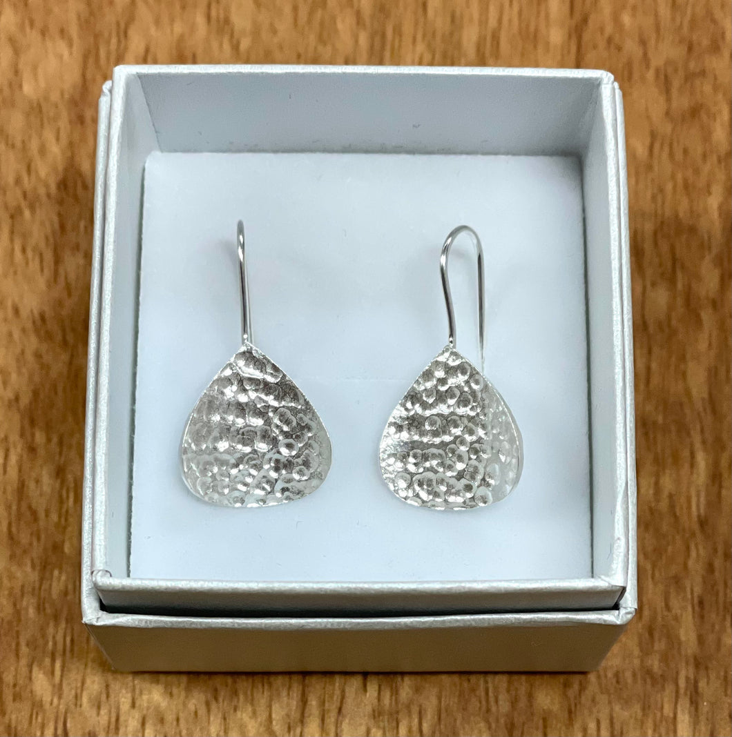 Hammered Drop Earrings Ai188