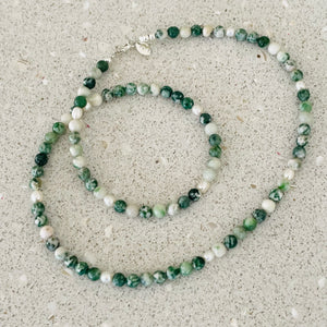 FW Pearl and Gemstone Bead Necklace Ai5