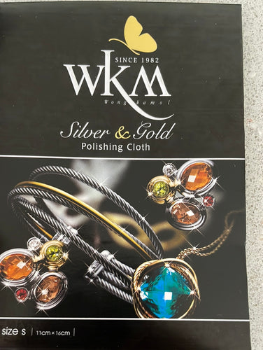 Silver & Gold Polishing Cloth WKM Ai