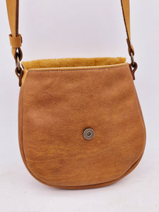 Leather Fur Bag