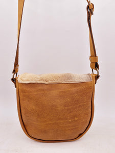 Leather Fur Bag