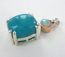 Load image into Gallery viewer, Opal and Amazonite Pendant Ai67