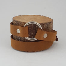 Load image into Gallery viewer, Leather Double Wristband