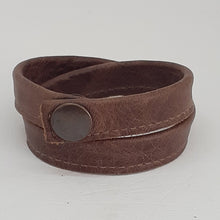 Load image into Gallery viewer, Leather Wrapped Wristbands