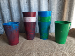 Recycled Plastic Drinking Cups