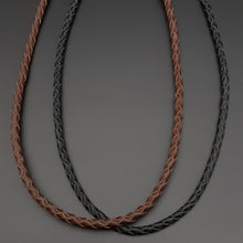 Load image into Gallery viewer, Plaited Leather Necklace