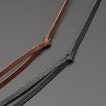 Load image into Gallery viewer, Leather Thong Necklace