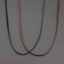Load image into Gallery viewer, Leather Thong Necklace
