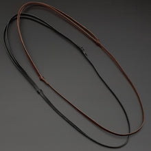 Load image into Gallery viewer, Leather Thong Necklace