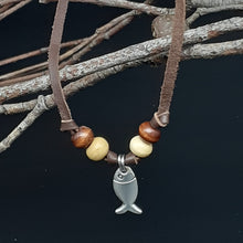 Load image into Gallery viewer, Kid&#39;s Leather Necklace