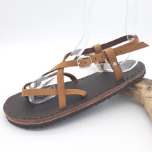Load image into Gallery viewer, Leather Greek Sandals
