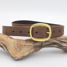 Load image into Gallery viewer, Buffalo Leather Belts Wild West