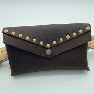 Leather Money Belt Pouch