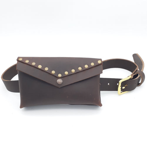 Leather Money Belt Pouch
