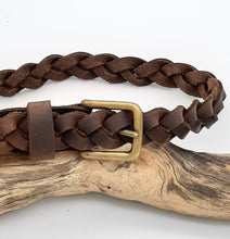 Load image into Gallery viewer, Plaited Leather Belt