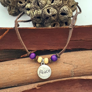 Kid's Leather Necklace