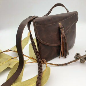 Leather Tassel Bag