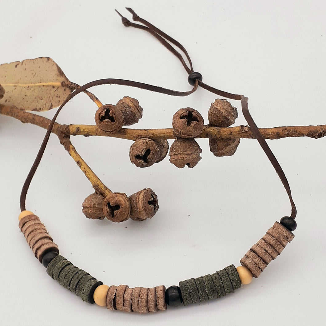 Buffalo Bead Necklace