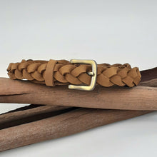 Load image into Gallery viewer, Plaited Leather Belt
