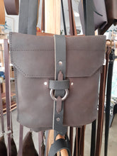 Load image into Gallery viewer, Charcoal Leather Bag