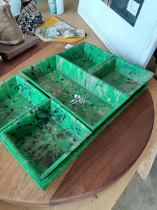 Recycled Tapas Tray and Bowl Set