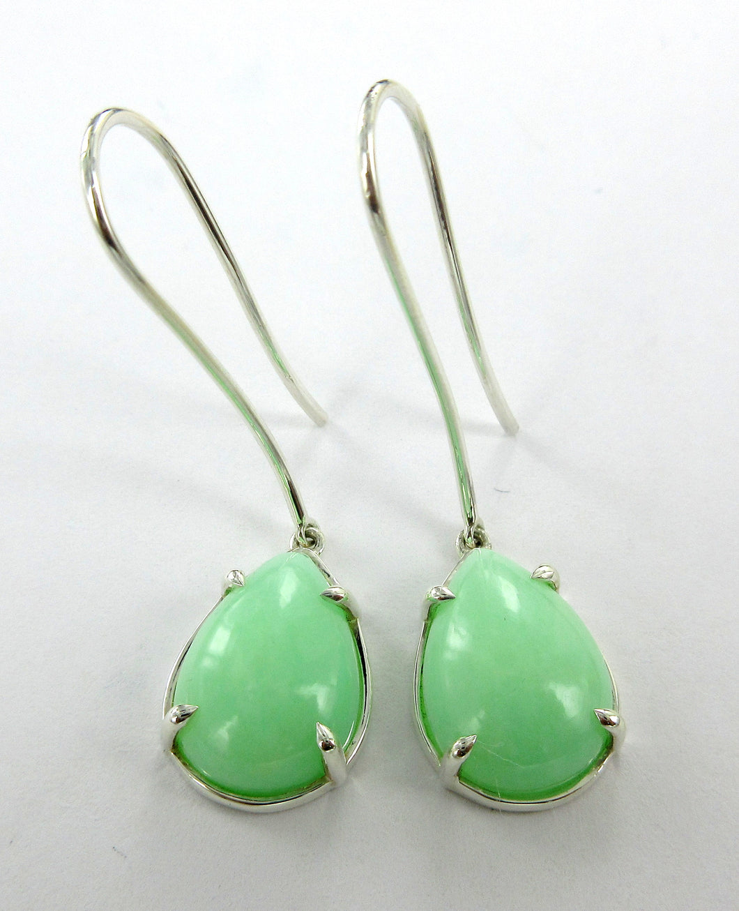 Chrysophase Earrings Ai170