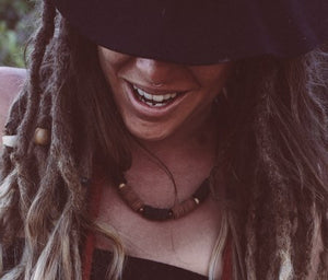 Buffalo Bead Necklace