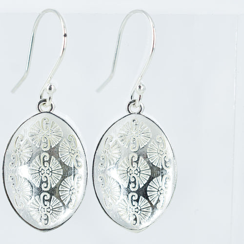 Pattern Leaf Earring Ai160