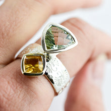 Load image into Gallery viewer, Gemstone Pattern Ring Ai162