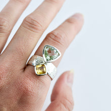 Load image into Gallery viewer, Gemstone Pattern Ring Ai162