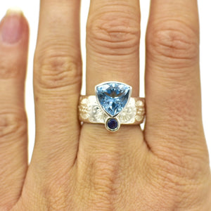 Gemstone Pattern Ring Ai162