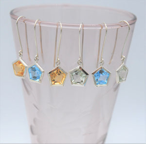 Crystal House Earrings Ai179