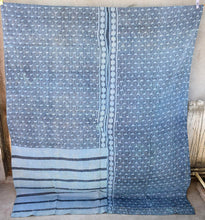 Load image into Gallery viewer, VINTAGE SARI KANTHA THROWS