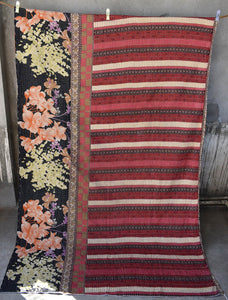 VINTAGE SARI KANTHA THROWS