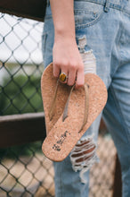 Load image into Gallery viewer, Women&#39;s Cork Thongs