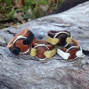 Leather Rings