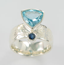 Load image into Gallery viewer, Gemstone Pattern Ring Ai162
