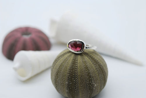 Garnet Polki Ring Ai153