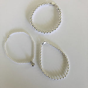 Silver Ball Bracelets  Ai221B