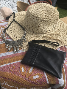 Black Leather purse
