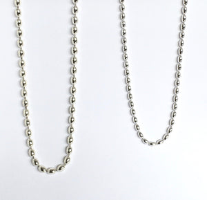 Chain Oval Bead Chain Ai310