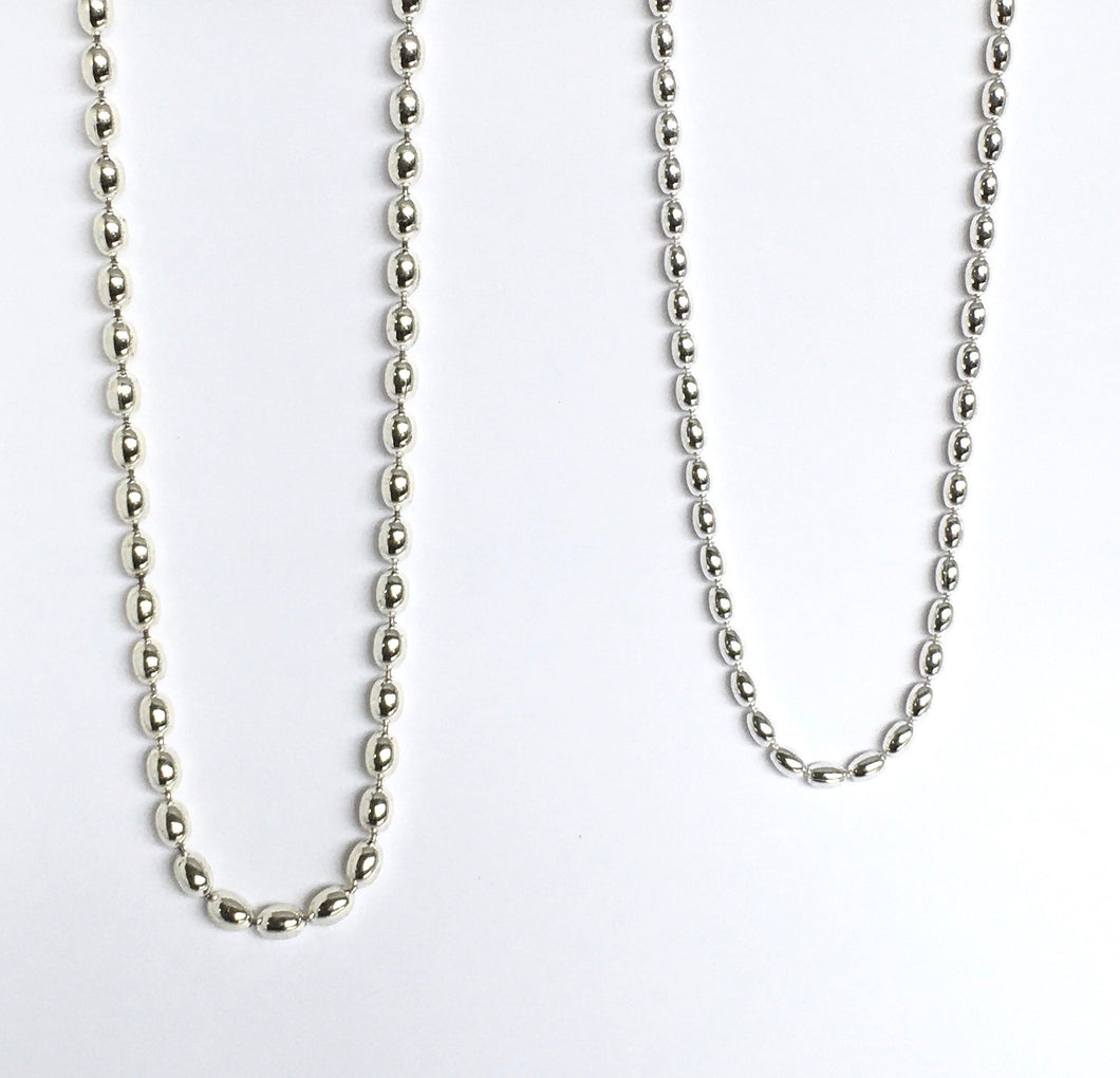Chain Oval Bead Chain Ai310