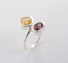 Load image into Gallery viewer, Duo stone  Ring Ai151