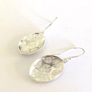 Pattern Leaf Earring Ai160