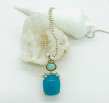 Load image into Gallery viewer, Opal and Amazonite Pendant Ai67