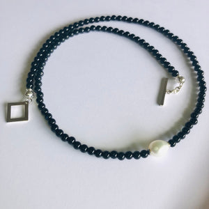 Pearl & Gem Necklace Ai8