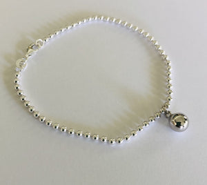 Silver Ball Bracelets  Ai221B